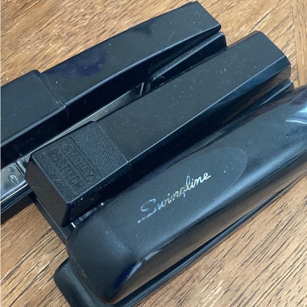3 staplers